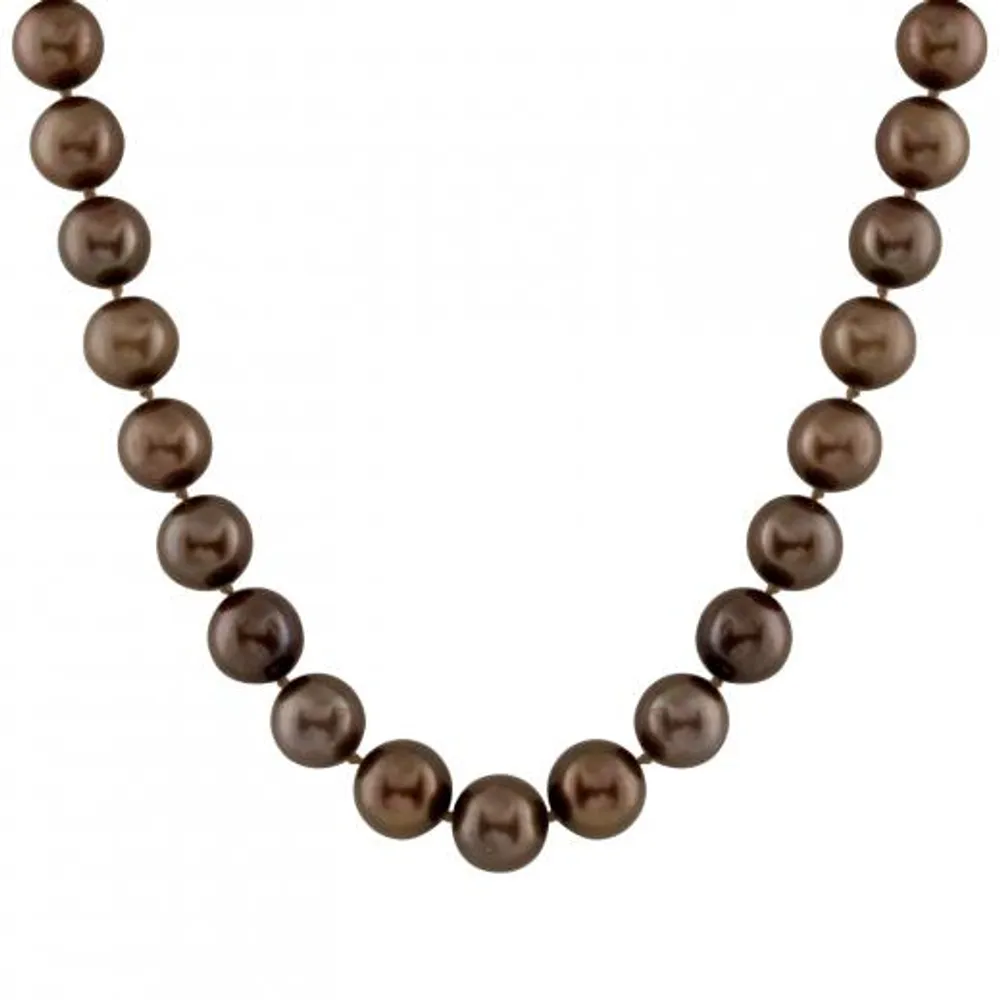 Chocolate Pearl Necklace