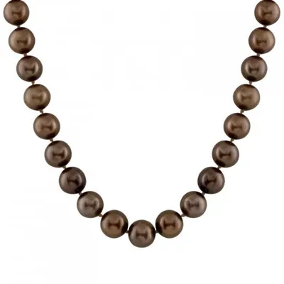 Chocolate Pearl Necklace