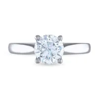 14K White Gold 1.51CT Harmony Diamond Solitaire Ring