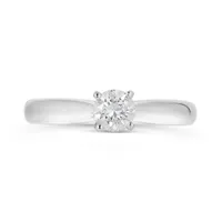 14K White Gold Serenade 0.50CT Diamond Ring