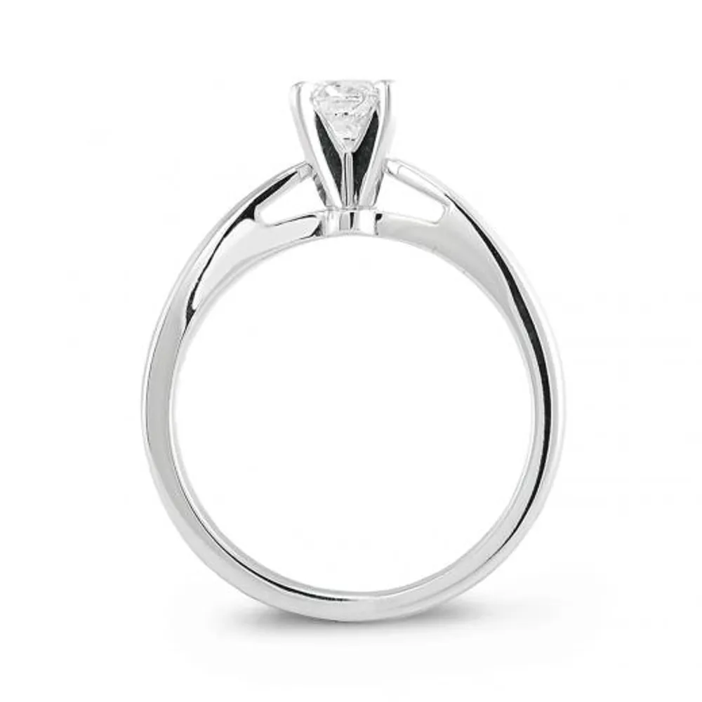 14K White Gold Serenade 0.50CT Diamond Ring