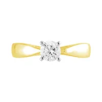 14K Yellow Gold Serenade 0.50CT Diamond Ring