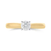 14K Yellow Gold Serenade 0.50CT Diamond Ring