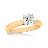 14K Yellow Gold Serenade 1.00CT Diamond Ring