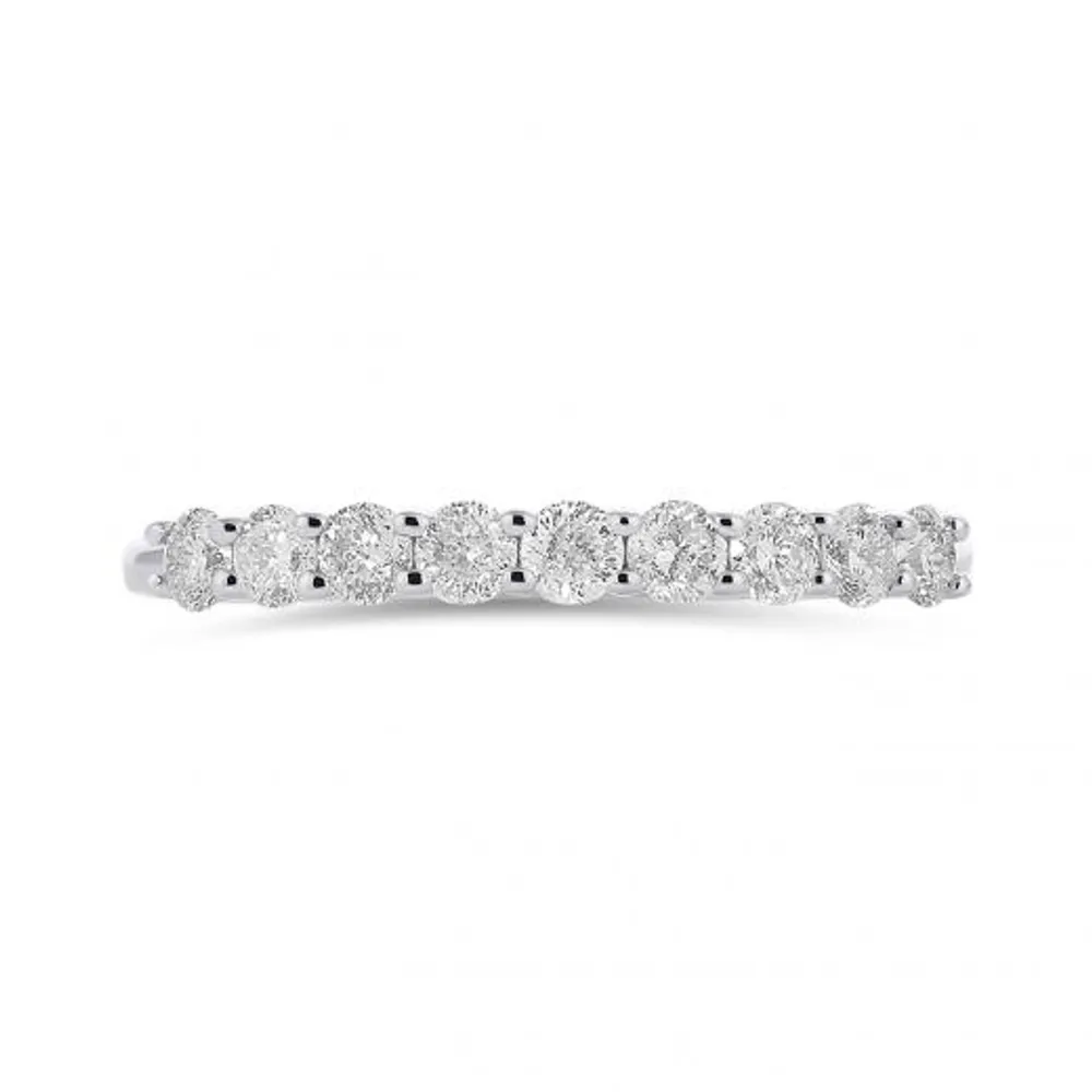 Blossom 14K White Gold 0.50CTW Band