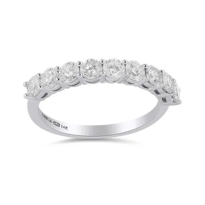 Blossom 14K White Gold 1.00CTW Band