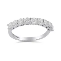 Blossom 14K White Gold 1.00CTW Band