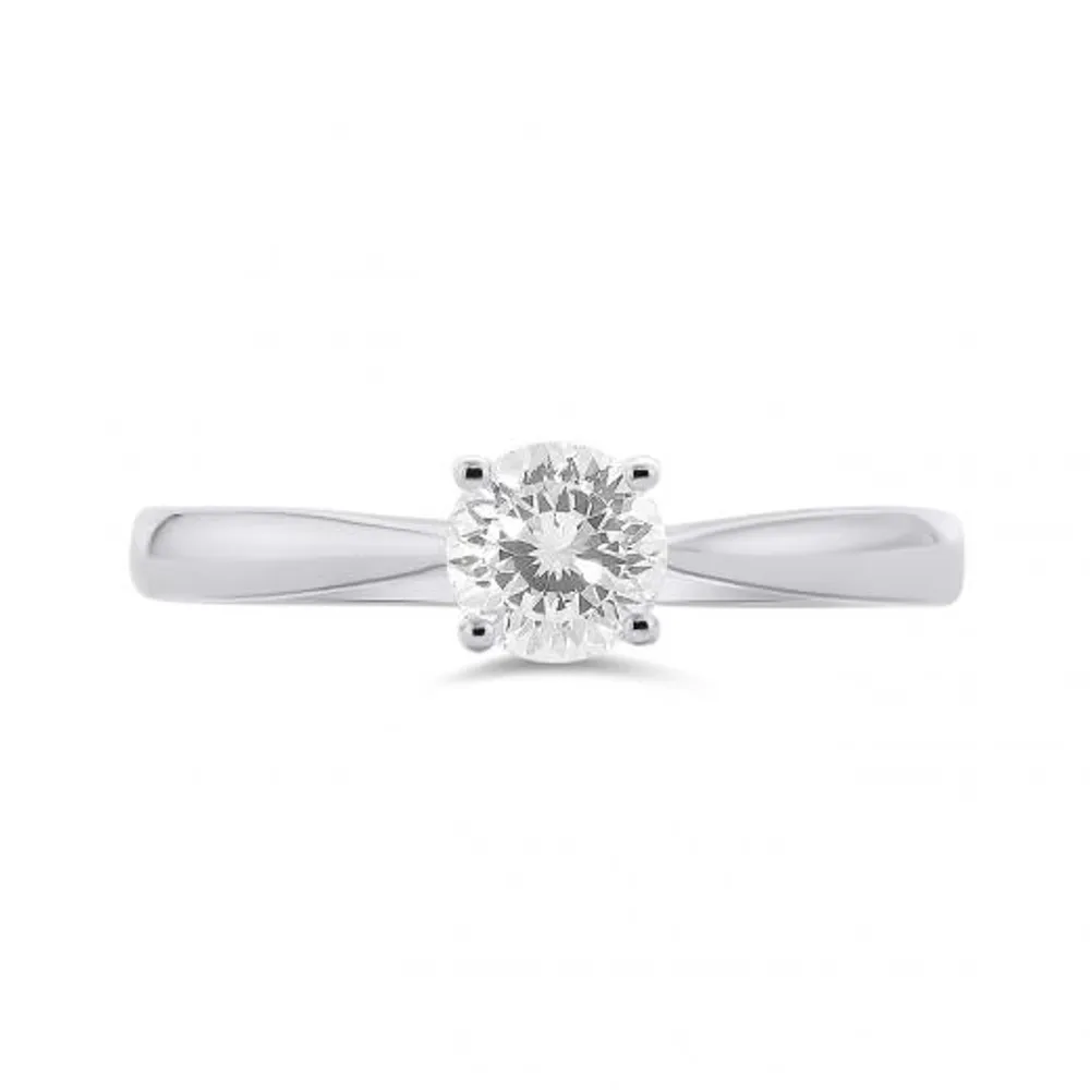 Blossom 14K White Gold 0.50CT Solitaire