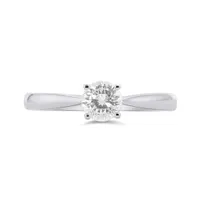 Blossom 14K White Gold 0.50CT Solitaire