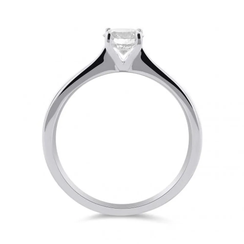 Blossom 14K White Gold 0.50CT Solitaire