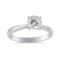 Blossom 14K White Gold 1.00CT Solitaire