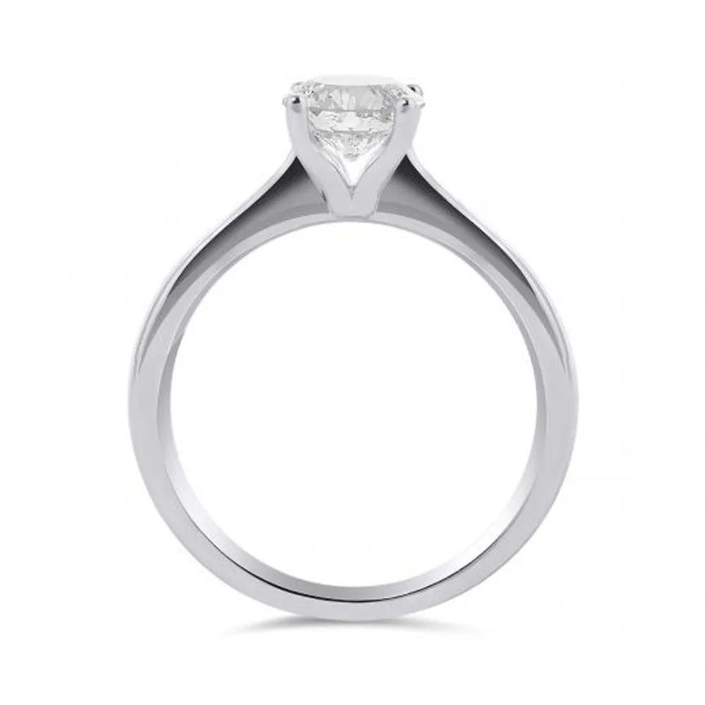 Blossom 14K White Gold 1.00CT Solitaire