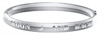 Children's Sterling Silver "I Luv U 2 The Moon & Back" Bangle