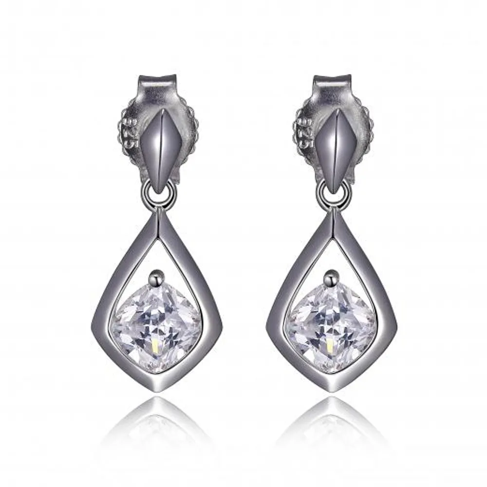 Elle "Promise" Cubic Zirconia Drop Earrings