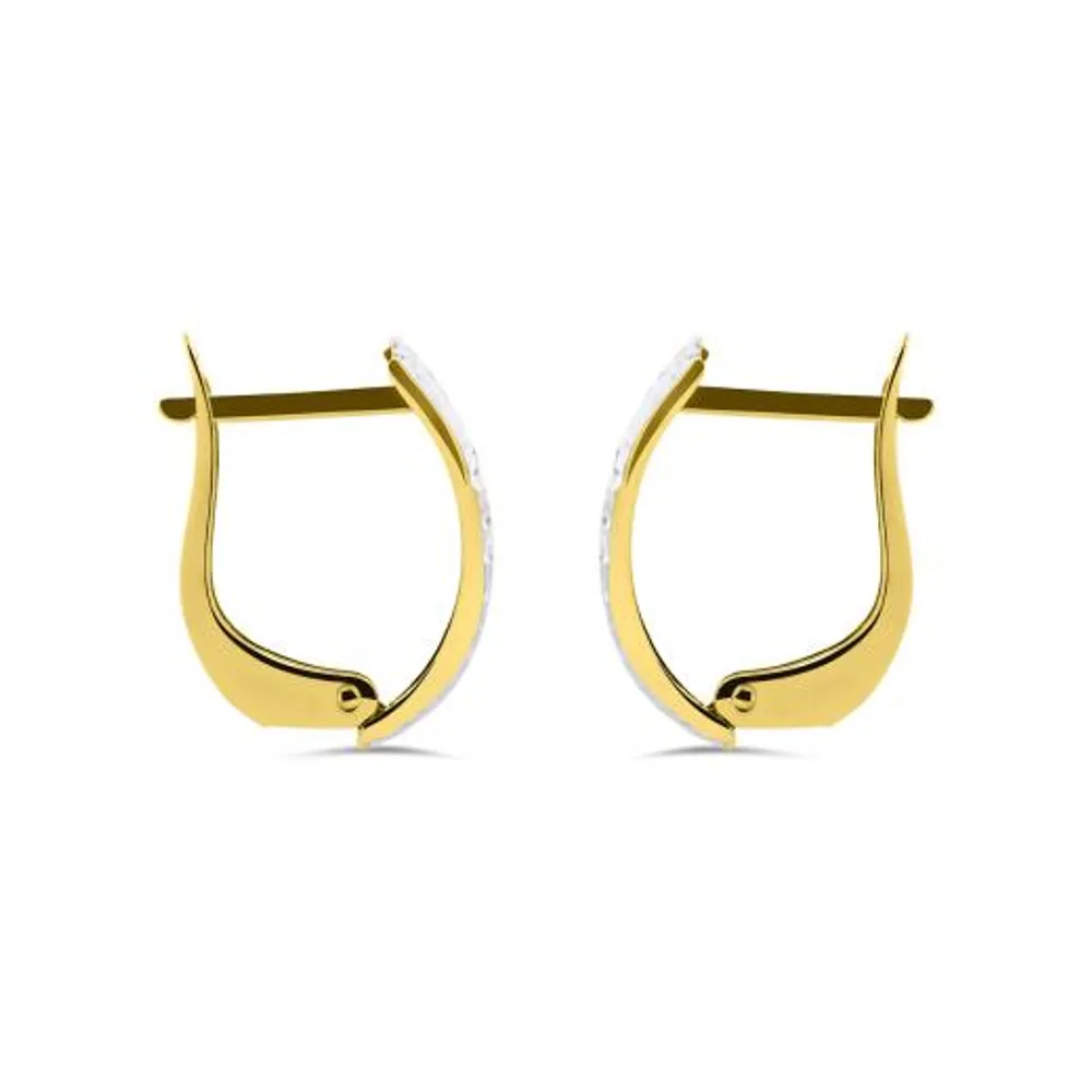 10K Yellow Gold Hoops