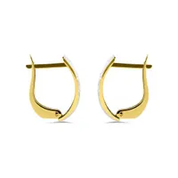 10K Yellow Gold Hoops