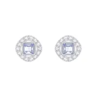 Swarovski Angelic Square Pierced Earrings