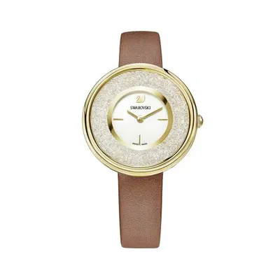 Swarovski Crystalline Pure Leather Watch