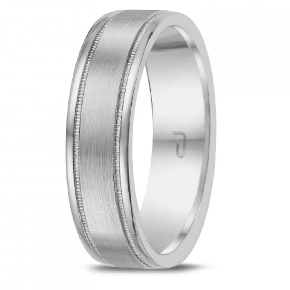 10K Gold 6.5mm Carved Band