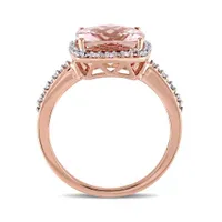 Julianna B 14K Rose Gold 0.10CTW Diamond & Morganite Ring