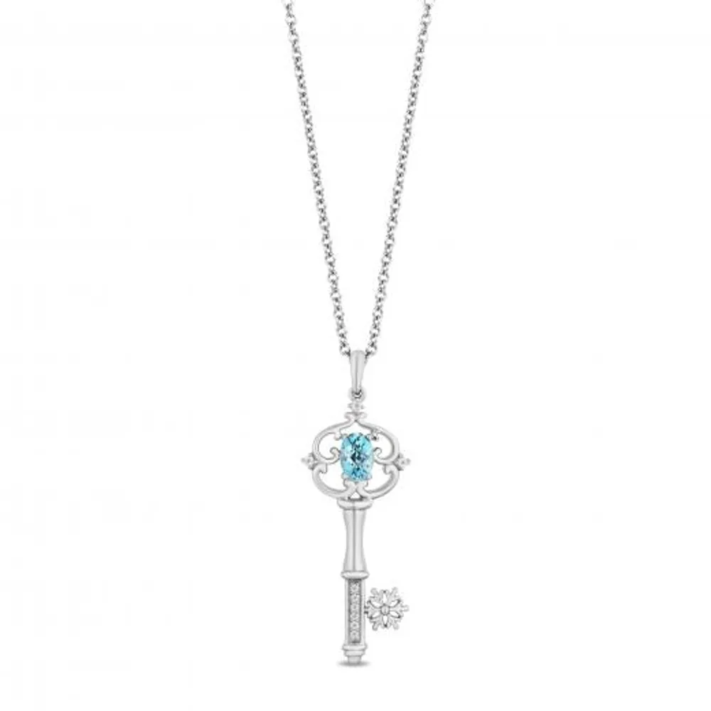 Enchanted Disney Diamond Elsa Necklace