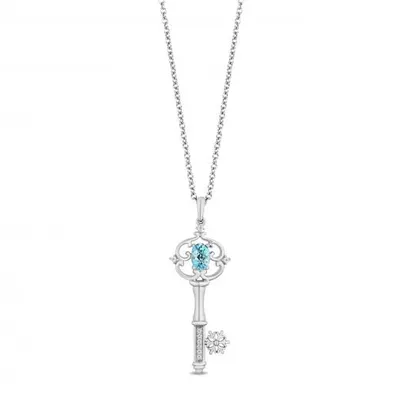 Enchanted Disney Diamond Elsa Necklace