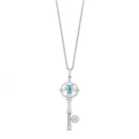 Enchanted Disney Diamond Elsa Necklace