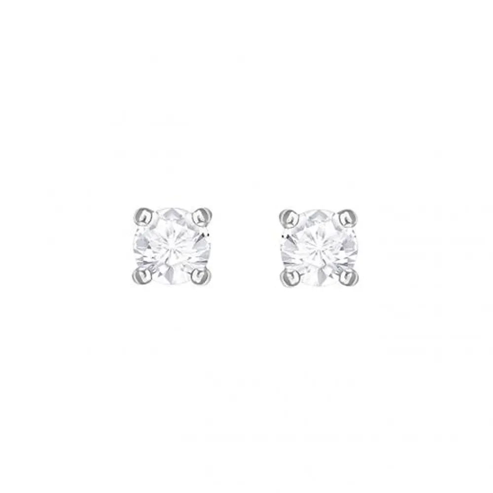 Swarovski Attract Round Pierced Earrings