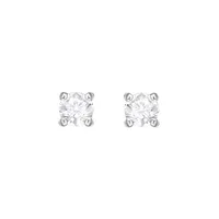 Swarovski Attract Round Pierced Earrings