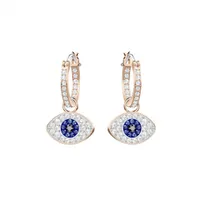 Swarovski Duo Evil Eye Earrings