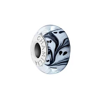 Chamilia Sterling Silver Murano Glass Spooky Spectral Ghost