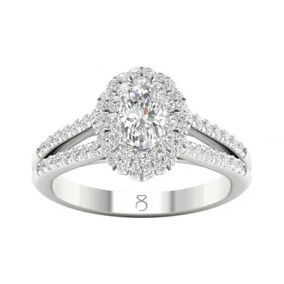 My Diamond Story 14K White Gold 1.00CTW Bridal Ring