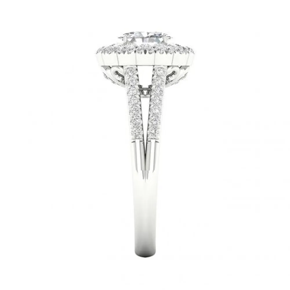 My Diamond Story 14K White Gold 1.00CTW Bridal Ring