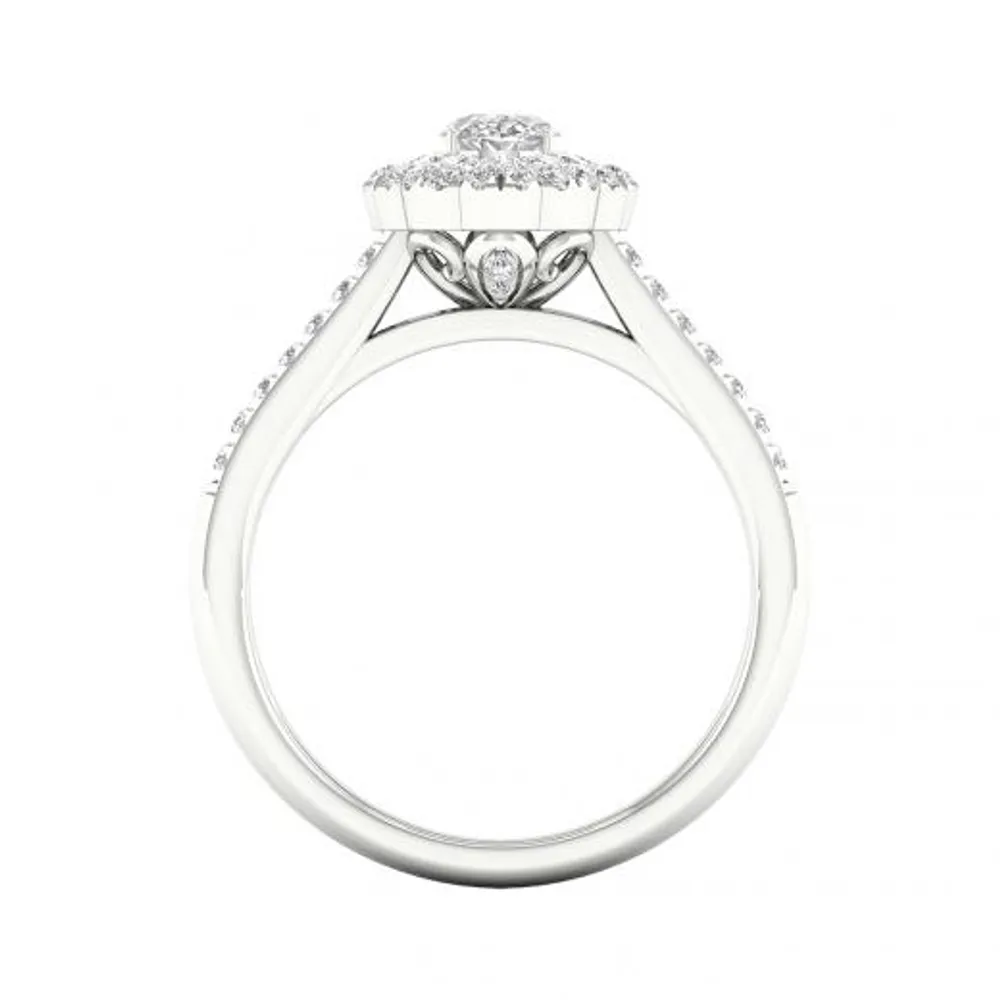 My Diamond Story 14K White Gold 1.00CTW Bridal Ring