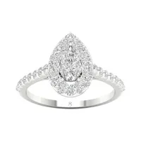 My Diamond Story 14K White Gold 1.20CTW Bridal Ring