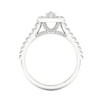 My Diamond Story 14K White Gold 1.20CTW Bridal Ring