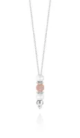 Chamilia Sterling Silver 36" Blush Drop Chain with Case