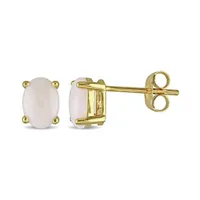 Julianna B 10K Yellow Gold Opal Earrings