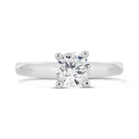 Glacier Fire 14K White Gold 1.00CT Diamond Solitaire Ring