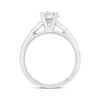 Glacier Fire 14K White Gold 1.00CT Diamond Solitaire Ring