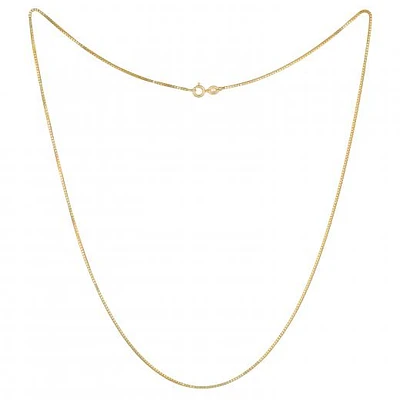 10K Yellow Gold 28" 0.90mm Box Chain