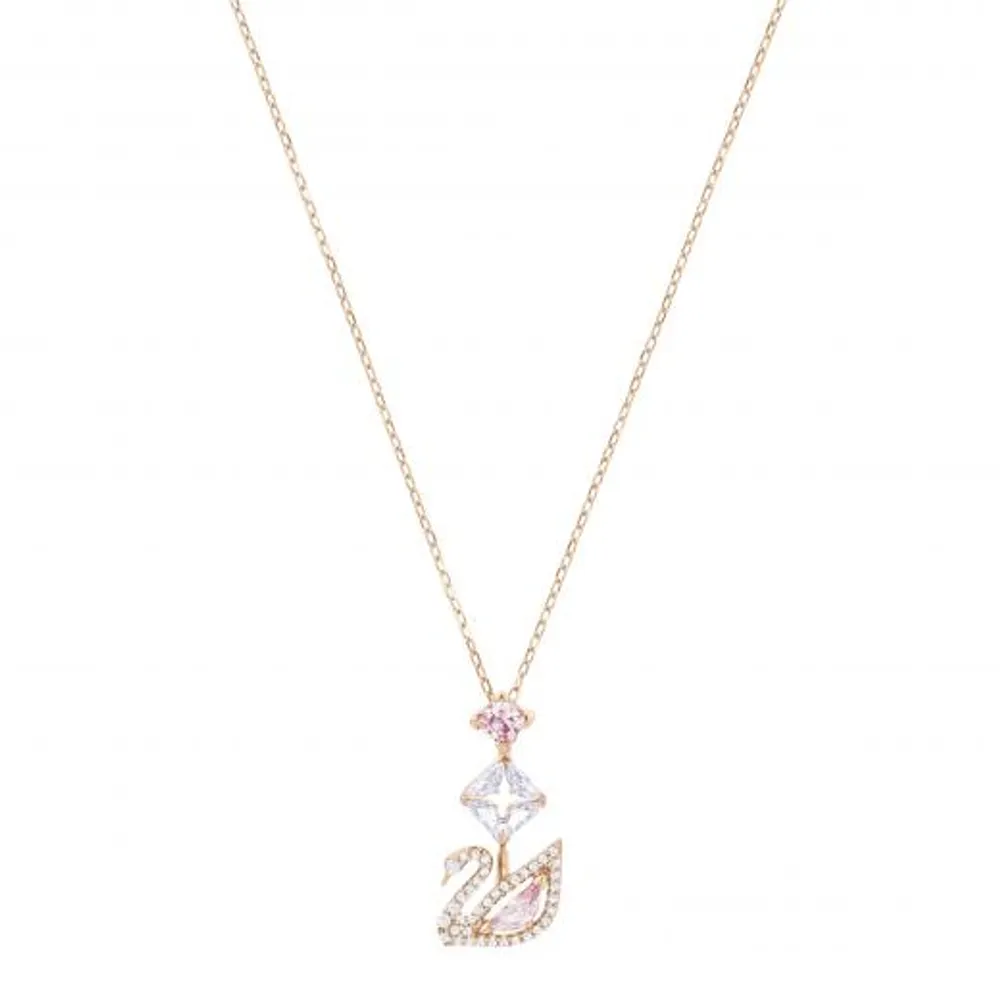 Swarovski Dazzling Swan Y Necklace