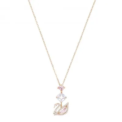 Swarovski Dazzling Swan Y Necklace