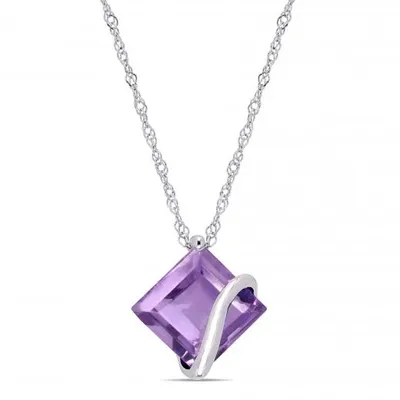 Julianna B 10K Amethyst Fashion Pendant