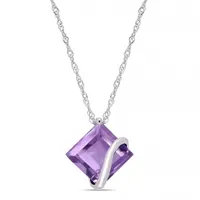 Julianna B 10K Amethyst Fashion Pendant