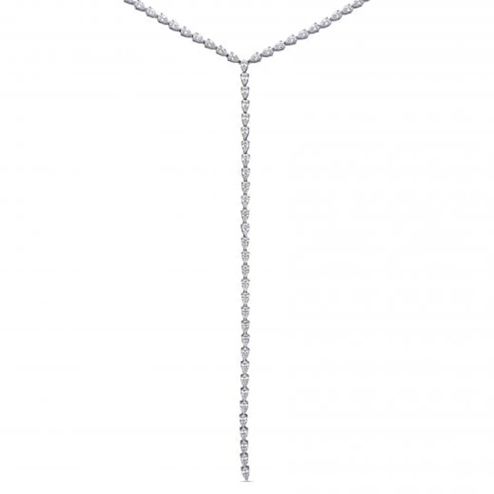 Julianna B Sterling Silver Cubic Zirconia Necklace