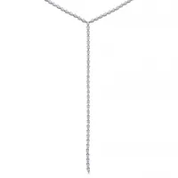 Julianna B Sterling Silver Cubic Zirconia Necklace