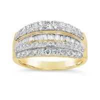 10K Yellow Gold 1.00CTW Fashion Ring