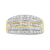 10K Yellow Gold 1.00CTW Fashion Ring