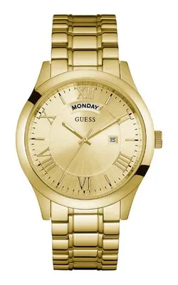 Guess Men's Gold Tone Watch